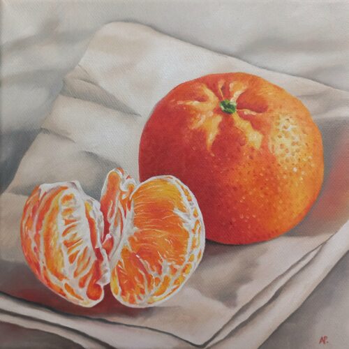 Still life with citrus