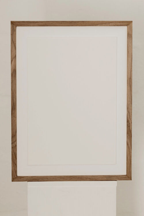 A3 Window Frame - Chocolate