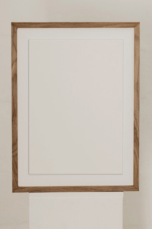 A3 Floating Frame - Chocolate