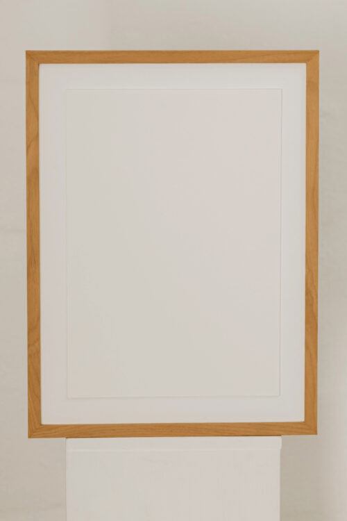 A3 Window Frame - Teak