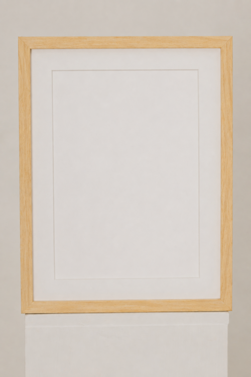 A4 Window Frame - Natural