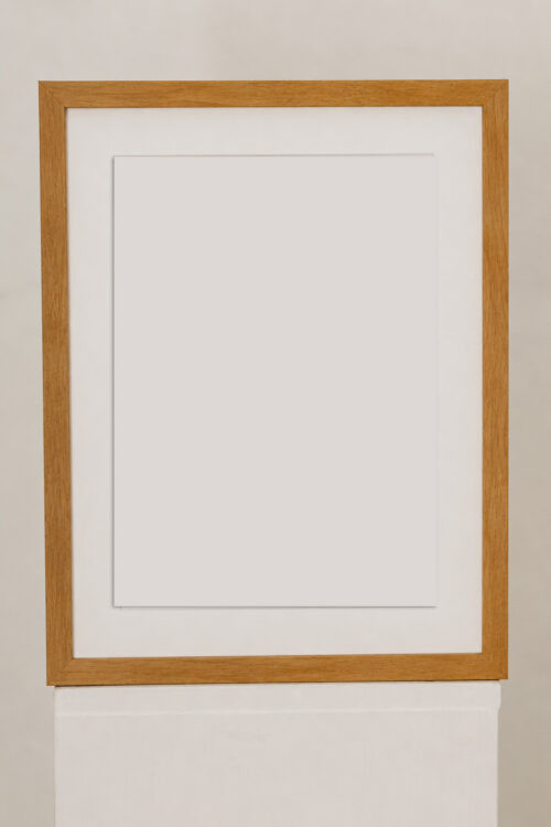 A4 Floating Frame - Teak