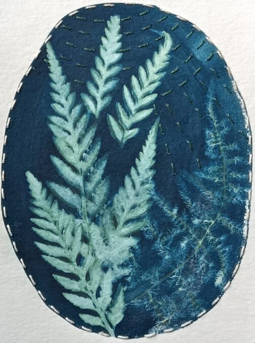Frost-laced Fronds